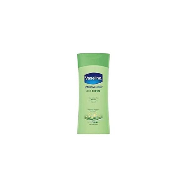 Vaseline Lotions pour le corps à laloe vera pour apaiser les peaux sèches et craquelées 200 ml