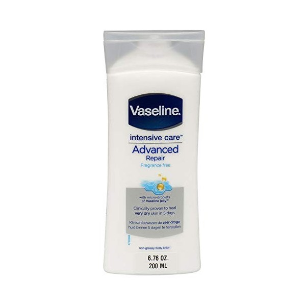 Vaseline Intensive Rescue Moisture Locking Body Lotion Unfragranced 400 ml