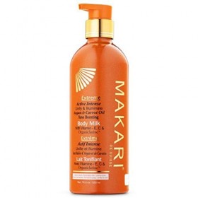 Makari Extreme Active Intense Advanced Lightening Argan & Carrot Oil Toning Milk with Vitamin E, C & Organiclarine 500ml