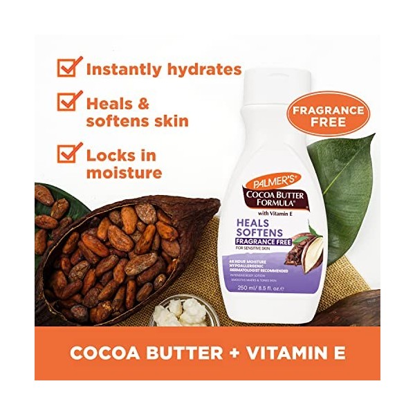 Palmers Cocoa Butter Formula Fragrance Free Moisturizing Lotion 250ml