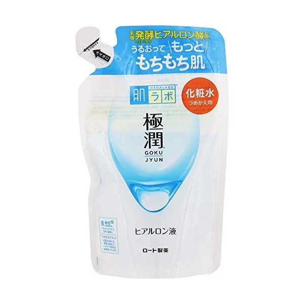 Hada Labo Hadalabo Gokujun Hyaluronique Lotion Humide Refill, 0,40 Pound