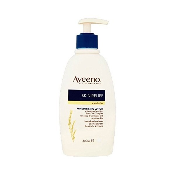 Aveeno Skin Relief Moisturising Lotion Shea Butter 300ml