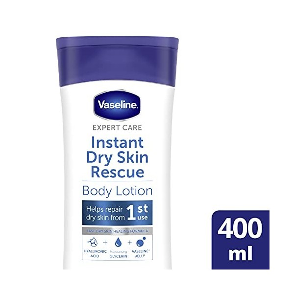 Vaseline Expert Care Instant Dry Skin Rescue Lotion pour le corps - 1 x 400 ml