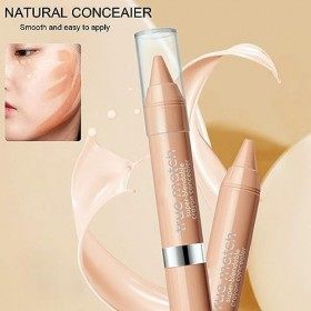 Correcteur,Stick Correcteur,Couvre les imperfections, les taches de rousseur et les cernes,Cernes à Couverture Totale Correct