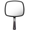 Auxmir Miroir à Main, Miroir de Coiffeur Professionnel pour Maquillage Rasage Voyage Salon, Miroir de Maquillage avec Poignée