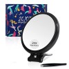 MOMOKUBA Miroir grossissant 20x / 1x Double Face avec Support, Miroir grossissant à Main pour Le Maquillage, Les Points Noirs