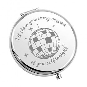 KUIYAI Miroir de poche avec inscription « Ill Show You Every Version Of Yourself Tonight » version de vous-même 