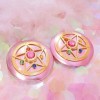 Ghzste Sailor Moon Moonlight Memory Series, Portable Crystal Star Maquillage Miroir Cosmétique Anime Miroir Pliable Double Mi