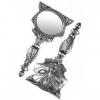 Alchemy Gothic Sacred Cat Hand Mirror