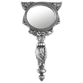 Alchemy Gothic Sacred Cat Hand Mirror