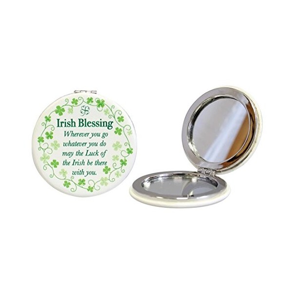 Irish Blessing Compact Mirror