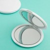 FASHIONCRAFT Lot de 24 miroirs compacts grossissants avec grossissement 5x et vue réelle 1x, parfait pour sac à main, poche e