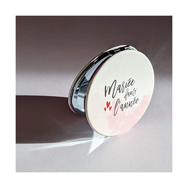 TE Whaka Miroir Mariée dans lannée | Future mariée - Cadeau EVJF - Cadeau Mariage - Accessoire Mariage | Team de la mariée -