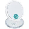 B Beauty Planet Miroir Grossissant x 30, Miroir de Voyage pour Maquillage, 15 cm de diamètre