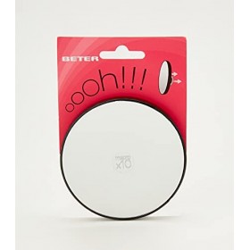 LCDT Miroir Grossissant x10 avec Ventouses Foncé