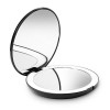 Fancii LED Miroir de Poche Lumineux, Grossissant 1x / 10x - Grand Miroir à Main de Maquillage avec Éclairage Naturel, 12,7 cm