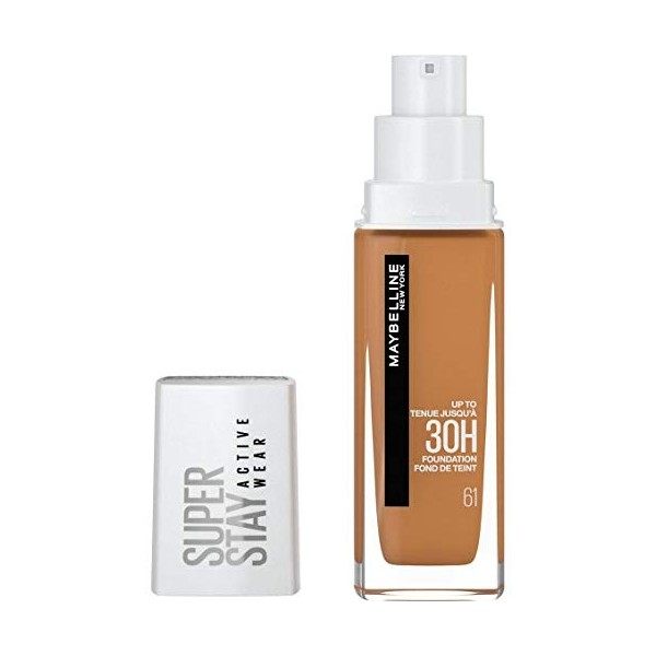 Maybelline New-York - Fond de Teint Liquide Longue Tenue, Sans Transfert, Haute Couvrance - Superstay Active Wear 30h - Teint