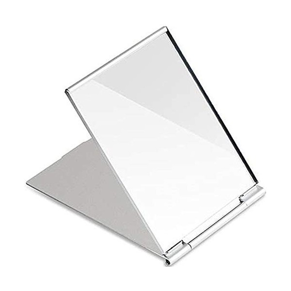 G2PLUS Miroir de Poche Miroir Portable Miroir de Maquillage de Bureau,Table Miroir Pliable,pour la Maison et Les Voyages-11x8