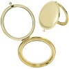 Tolenre Petit Miroir de Poche, Rond Miroir Pliable Double Faces, Miroir Compact Grossissant Porte, Miroir de Voyage pour Le M