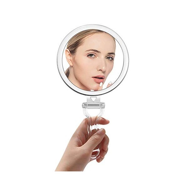 Miroir De Maquillage De Poche Pliable, 1 Miroir Cosmétique Compact