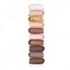 KIKO Milano Soft Nude Eyeshadow Palette 02 | Palette With 10 Multi-Finish Eyeshadows: Pearly, Matte And Metallic