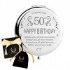 Cadeaux 50e anniversaire pour femme, ARTSUN Meilleur 50e anniversaire pour maman Happy 1970 Idée cadeau danniversaire pour é