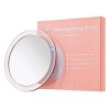 SANTOO 10X Grossissant Miroir avec 3 ventouses de Montage pour Le Maquillage - Sourcils/pincements - Suppression des Points N