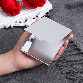 FRCOLOR Miroir Compact de Poche de Miroir se Pliant portatif de Miroir de Voyage pour Le Camping et Le Maquillage de Rasage