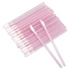 G2PLUS 100PCS Pinceaux Lèvre Jetables Lèvres Pinceaux,Applicateur Batonnet Brosse à Lèvres Jetable Applicateur Levre Lip Brus