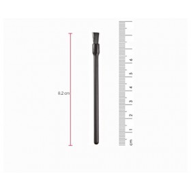 Gracelaza 100 Pièces Jetables Lèvres Pinceaux Jetables Lèvres Brosses Kits dOutils Maquillage, Noir