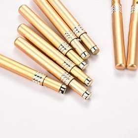 Androxeda 4 brosses de maquillage à lèvres rétractables pinceaux à lèvres rétractables à double extraction une chacune pour b