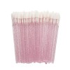 100 PCS Brosse à Lèvres Jetable Applicateur Lip Brush Parfait Outil de Maquillage Kits, les lèvres Lip Gloss baguettes rouge 