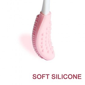 6 morceaux doutils de brosse à lèvres exfoliant en silicone, une brosse à lèvre douce double face, pour faire des lèvres plu