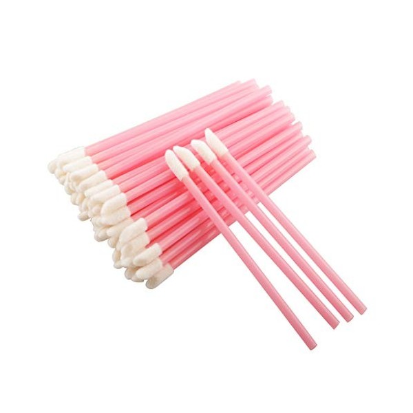 100 Pcs Brosses À Lèvres Jetables Rouge À Lèvres Maquillage Brosse Brillant Baguettes Applicateur Outil Maquillage Beauté Out