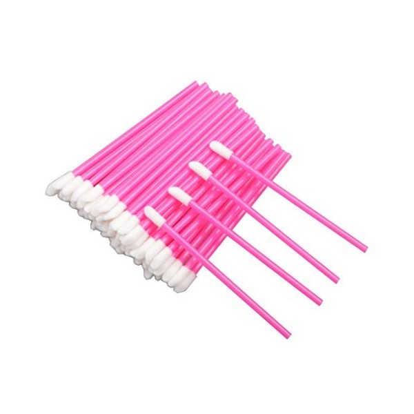 100 Pcs Brosses À Lèvres Jetables Rouge À Lèvres Maquillage Brosse Brillant Baguettes Applicateur Outil Maquillage Beauté Out