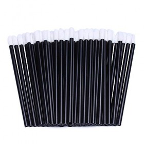 Lot de 200 pinceaux jetables pour gloss à lèvres Applicateurs de style baguette magique