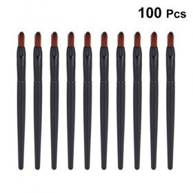 Beaupretty Pinceaux de Maquillage Jetables Rouge à Lèvres Brillant à Lèvres Baguettes Applicateur Outil Portable Cosmétiques 