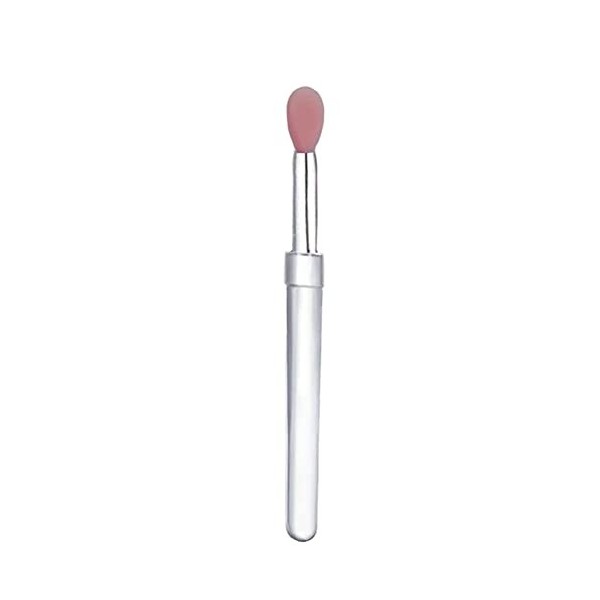 Silicone Pinceau à Lèvres - Mini Portable et Double Face pour Une Application Efficace de Baume à Lèvres et Rouge à Lèvres