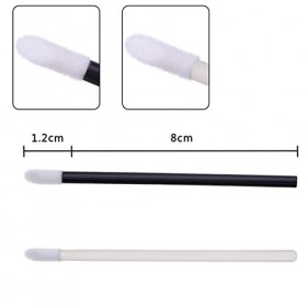 Lot de 200 pinceaux à lèvres jetables pour rouge à lèvres