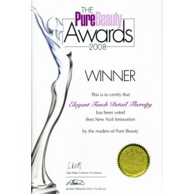 Elegant Touch Gold Pince à Epiler avec Fin Incliné