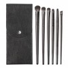 LacyMC Pinceaux Maquillages 6 PCS Set,Pinceau de Maquillage EyeLiner, Pour Sourcils Yeux Cil Angle Incliné ultra fin