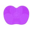 Tapis de Nettoyage en Silicone, Tapis de Nettoyage pour Pinceau de Maquillage, Brosse de Nettoyage, Epurateur de Lavage en Si