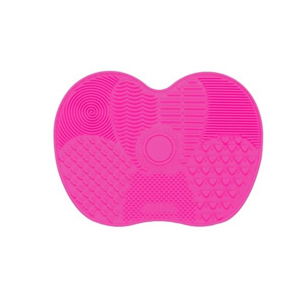 Tapis de Nettoyage en Silicone, Tapis de Nettoyage pour Pinceau de Maquillage, Brosse de Nettoyage, Epurateur de Lavage en Si