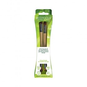 ECOTOOLS Duo de Pinceaux pour Mise en Valeur des Yeux, 1 Unité