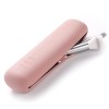 FERYES Trousse de voyage en silicone tendance et portable pour pinceaux de maquillage douce et élégante Kaki