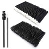 200 pièces trousses doutils de maquillage brosse à lèvres jetable bâton noir brosse à cils jetable ensembles de pinceaux de 