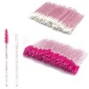 200 pièces trousses doutils de maquillage brosse à lèvres jetable bâton noir brosse à cils jetable ensembles de pinceaux de 