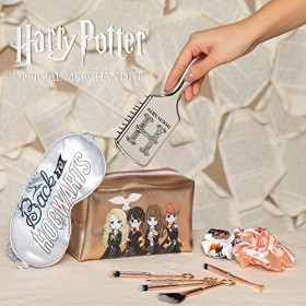 Harry Potter Ensemble de Beauté, Comprend Brosse à Cheveux Poudlard, élastiques à Cheveux, Trousse de Toilette, Pinceaux de M