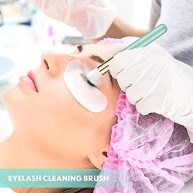 Lot de 24 pinceaux de lavage avec tubes en plastique transparents, extensions de cils Nose Pore Deep Cleaning Brush Peel off 