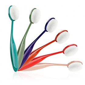 Lot de 6 pinceaux de mélange dencre pour loisirs créatifs, assortiment de couleurs avec poignées à code couleur couleur fon